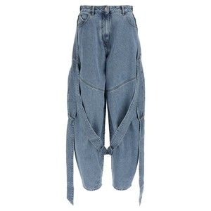 The Attico Washed Denim Tape Jeans - NWT